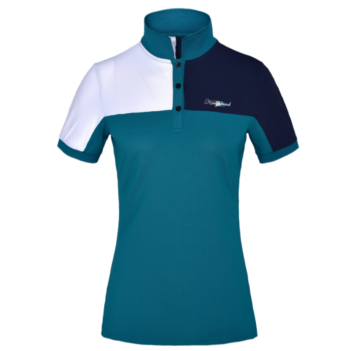 Kingsland Janey Dames Polo Shirt Blue Deep Lagoon