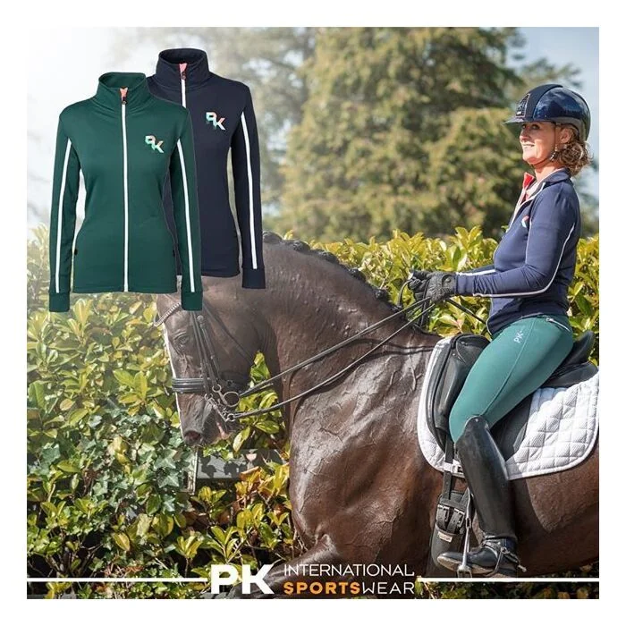 PK Sports Dames rijbroek Iconic Full Grip Deep Sea