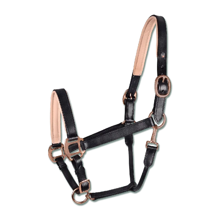 Waldhausen leren Halster Rose Gold