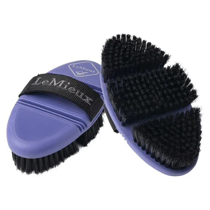 LeMieux Flexi Soft Body Brush Bluebell