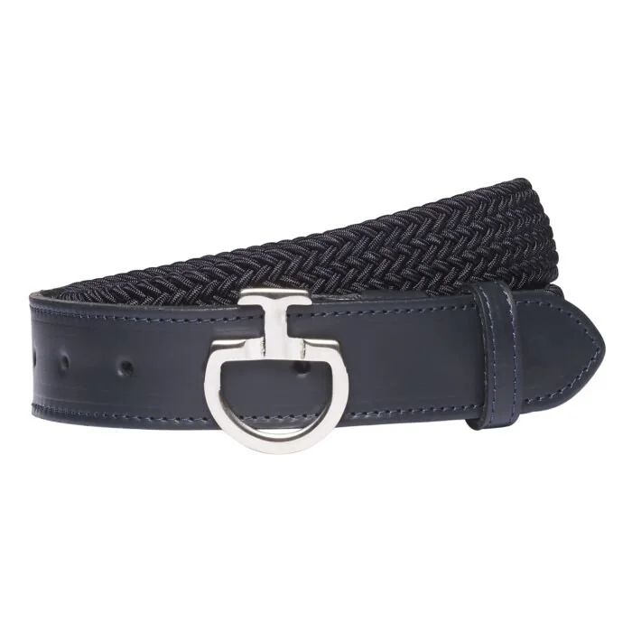 Cavalleria Toscana Elastische Riem Clasp Navy