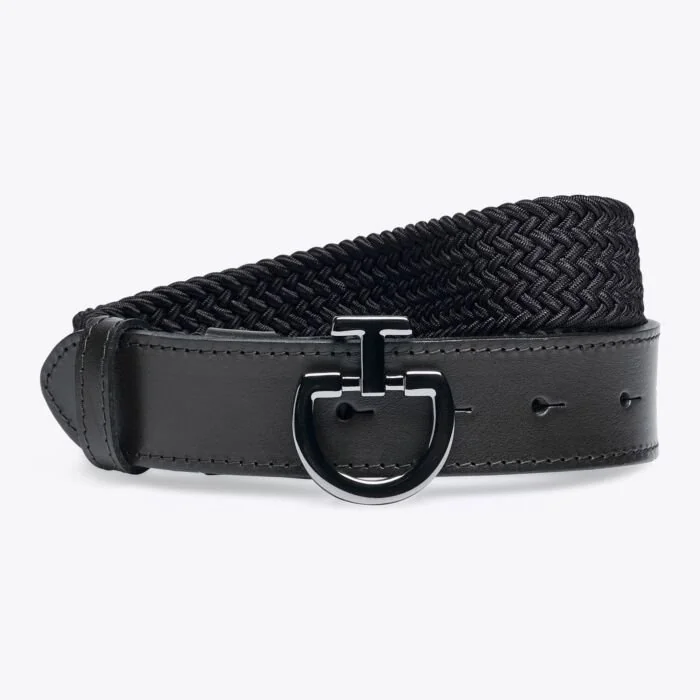 Cavalleria Toscana Elastische Riem Clasp Black