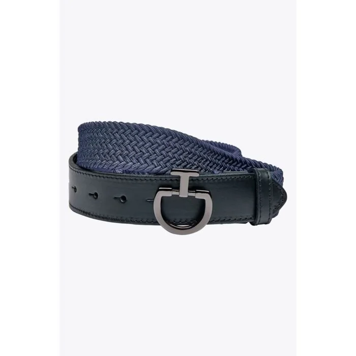 Cavalleria Toscana Elastische Riem Clasp Atlantic Blue