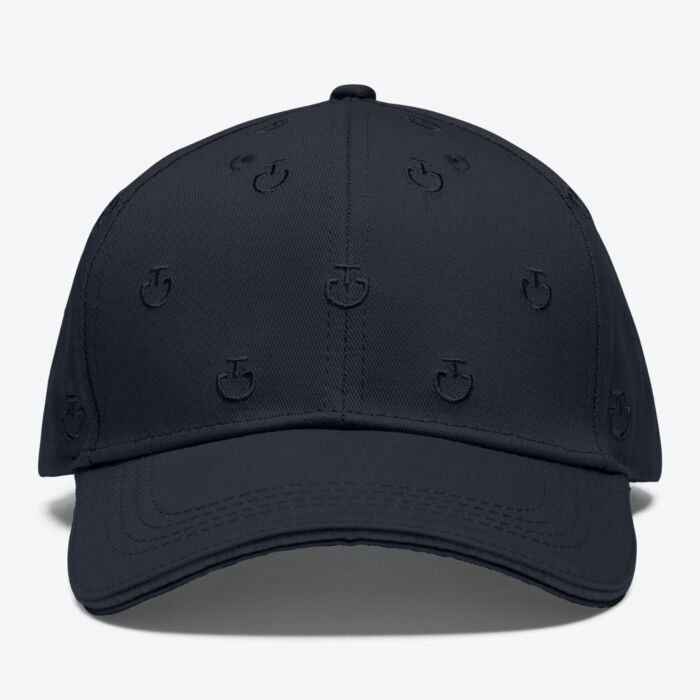 Cavalleria Toscana Cap with Logo Print - Navy