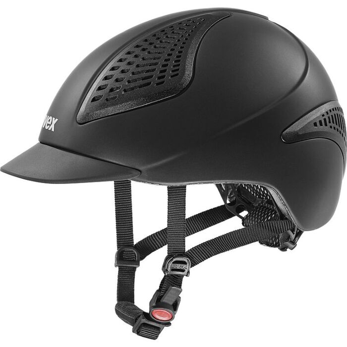 Rijhelm Uvex Exxential II-Zwart-M / L (57-59)cm.