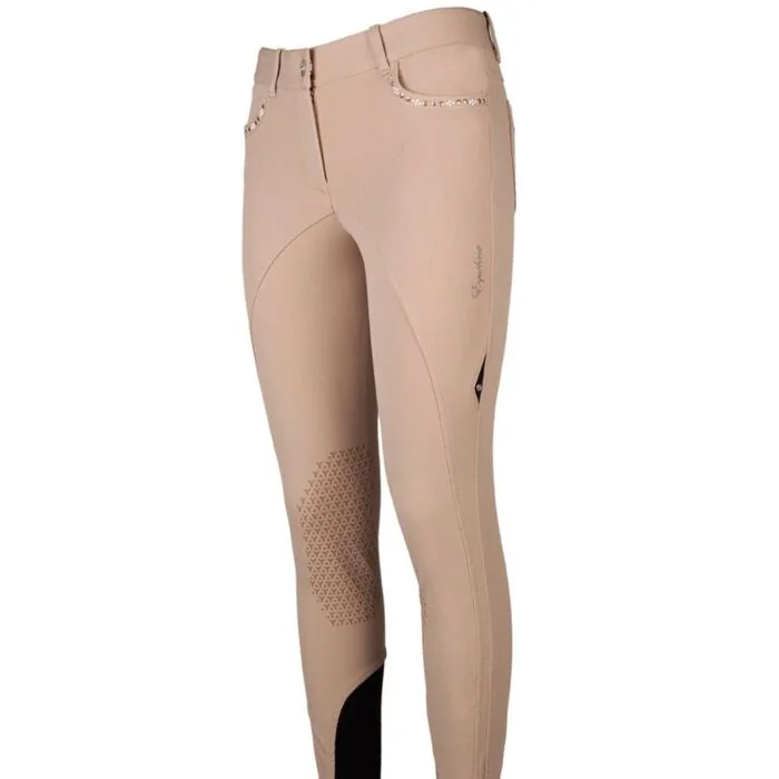 Equiline Rijbroek Virgin Desert Dust X-Grip