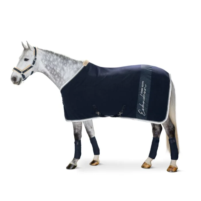 Eskadron Fleece Deken Stripe Navy 