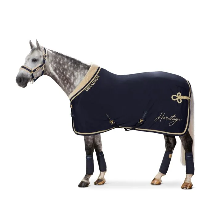 Eskadron Heritage Zweetdeken Jersey Brand Faux Fur Oxfordnavy