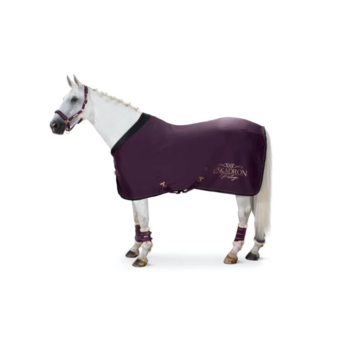 Eskadron zweetdeken Jersey Glossy Collar Heritage Deepberry