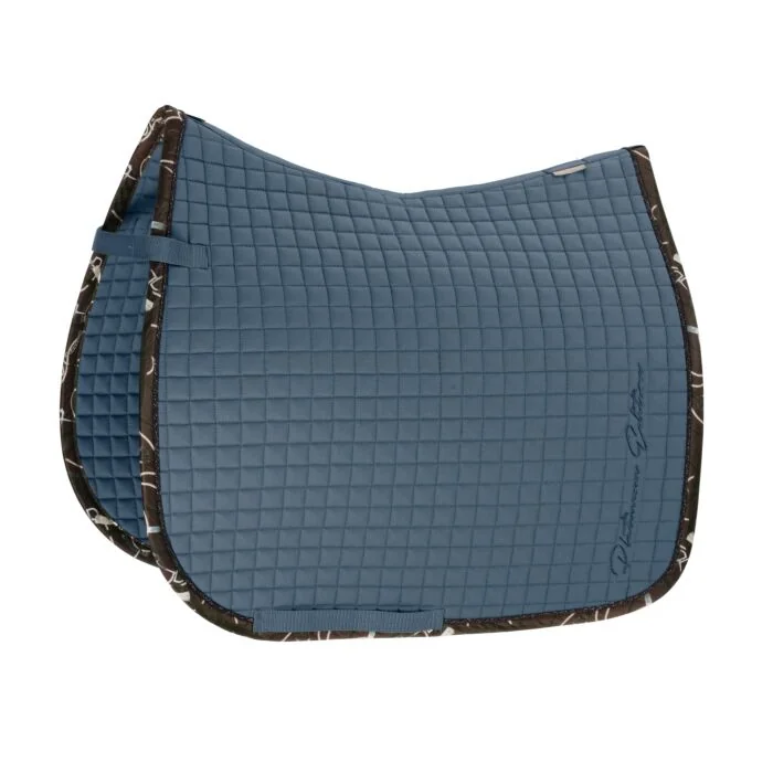 Eskadron Zadeldek Cotton Platinum Vintageblue