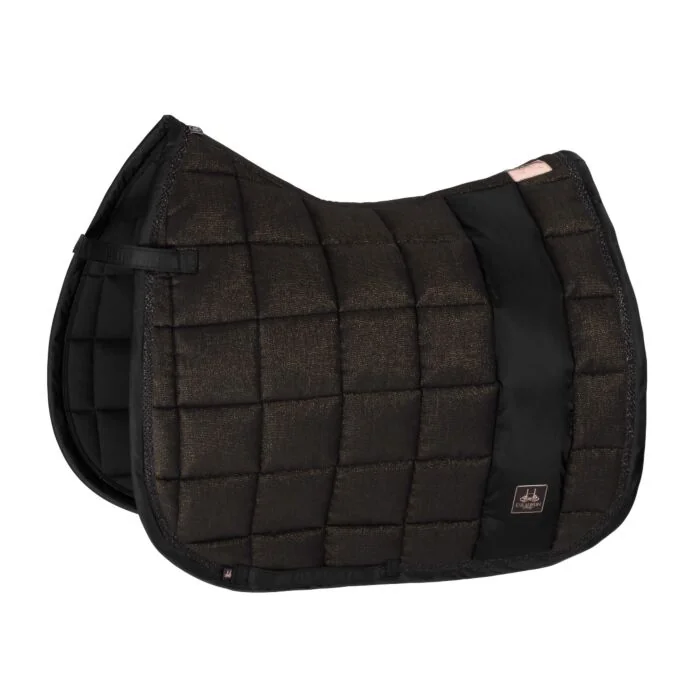 Eskadron Zadeldek Big Square Cotton Glitter Heritage Black