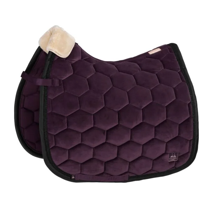 Eskadron Heritage Velvet Zadeldek Deepberry