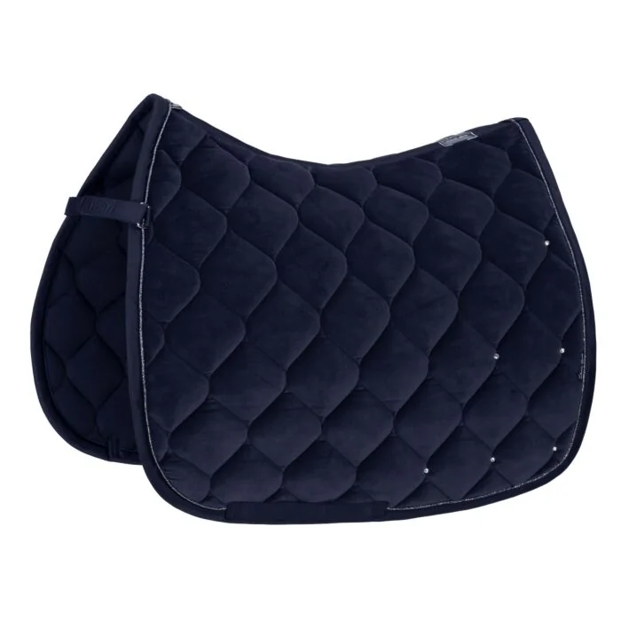 Eskadron zadeldek Velvet Crystal Classic Sports  Navy