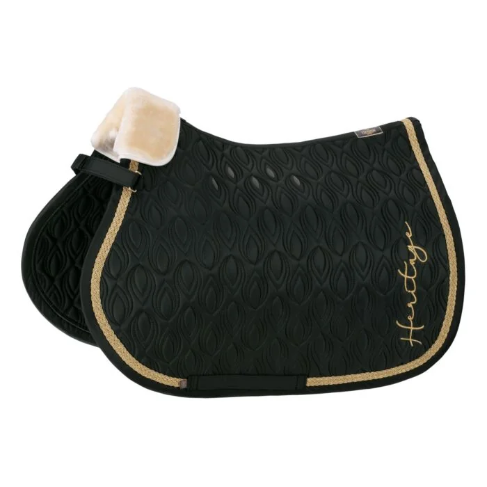 Eskadron Heritage Zadeldek Glossy Peacock Antique Green 