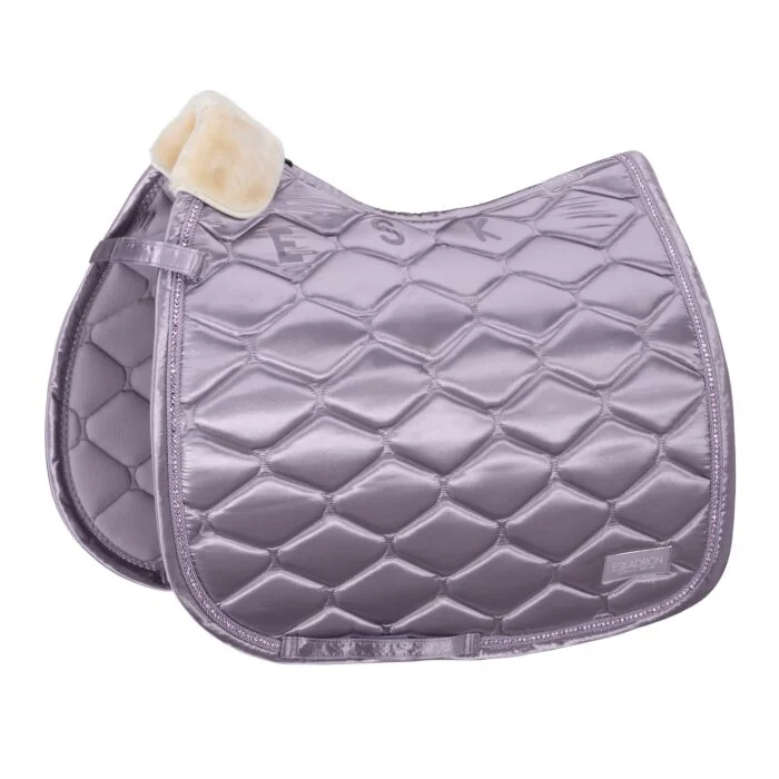 Eskadron Zadeldek Satin Crystal Classic Sports Silk Purple