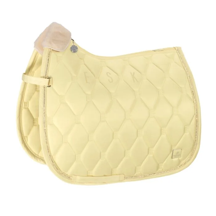 Eskadron Zadeldek Glossy Crystal Platinum Pure Sunflower