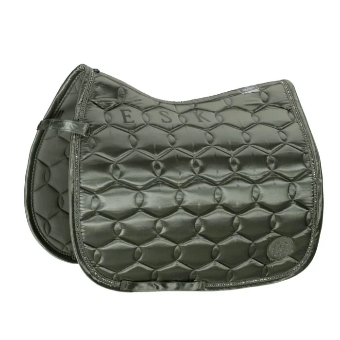 Eskadron Zadeldek Satin Crystal Platinum Ash Green