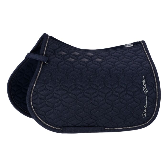 Eskadron Zadeldek Sparkle Platinum Navy