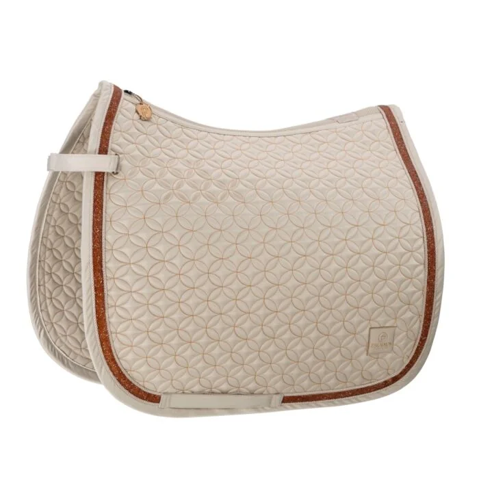 Eskadron Zadeldek MattGloss Crystal Platinum Tan Taupe