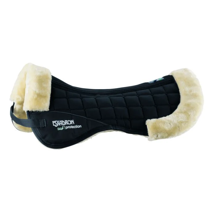 Eskadron zadelonderlegger Faux Fur Black