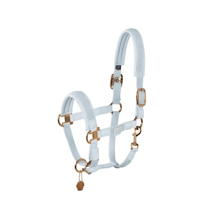 Eskadron Halster Double Pin Plait Platinum Powder Blue