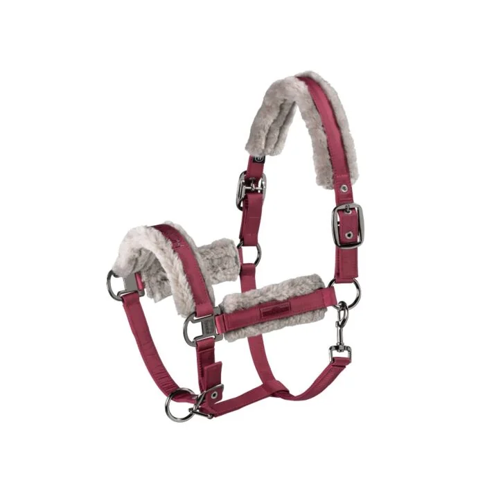 Eskadron Halster Doublepin Faux Fur Glossy Rustic Red