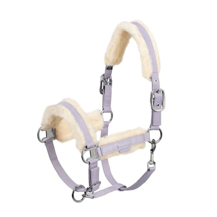 Eskadron Halster Double Pin Matt Glossy Evo-Wool Classic Sports Silk Purple