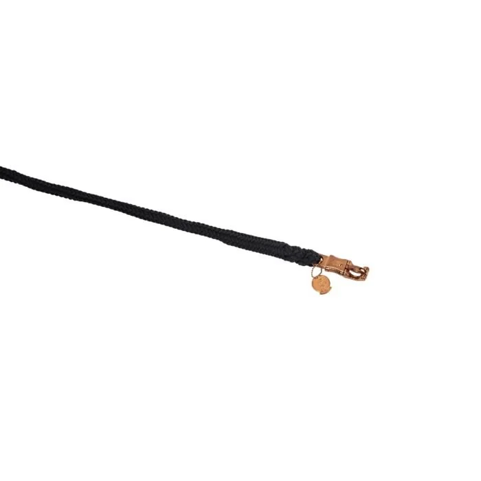 Eskadron Halstertouw Duralastic Platinum met Paniekhaak Black