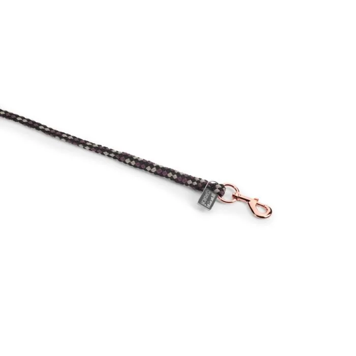 Eskadron Halstertouw Deepberry /Black / Ivory grey