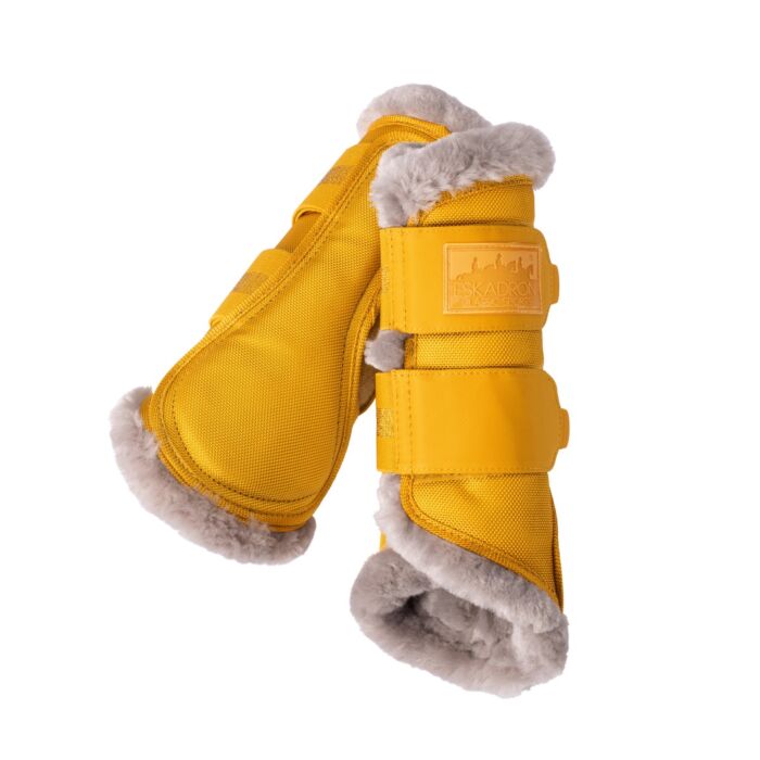 Eskadron Tendon Boots Faux Fur Classic Sport Vintage Gold