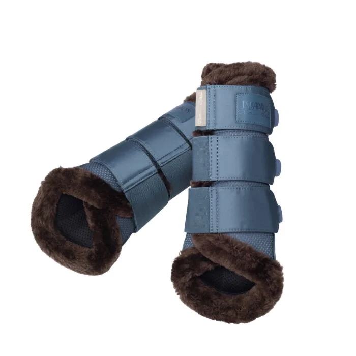 Eskadron Tendon Boots Mesh Faux Fur Platinum Vintageblue