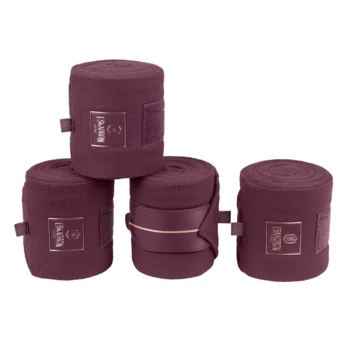 Eskadron Heritage Fleece Bandages Cassis