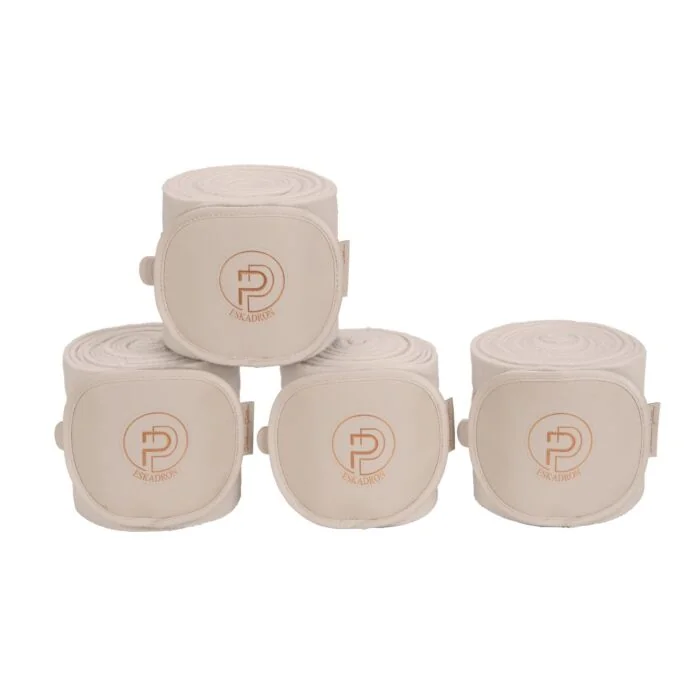 Eskadron Bandages Fleece Faux Leather Platinum Tan Taupe