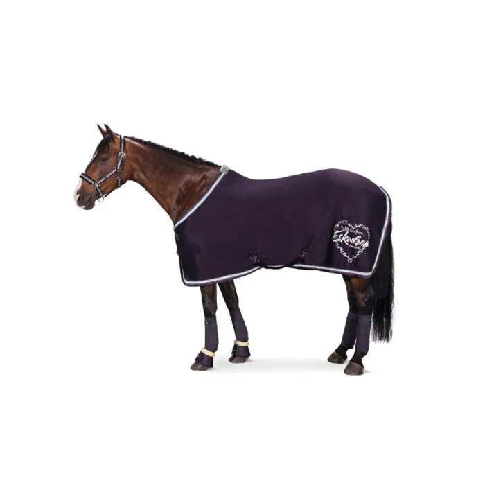 Eskadron Deken Jersey Heart Dark Navy