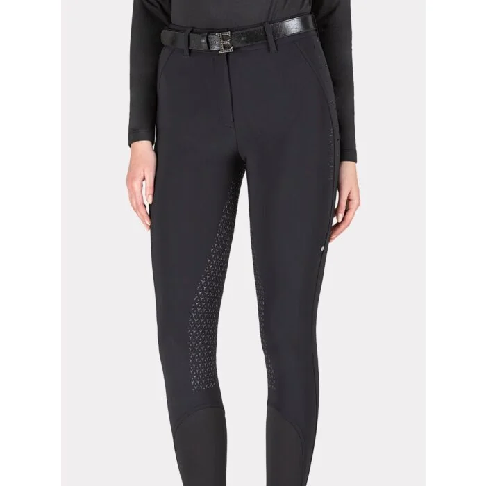 Equiline Dames Rijbroek Guesteph Full Grip Black