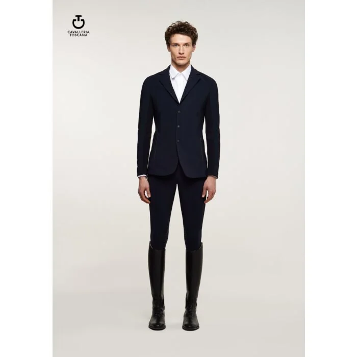 Cavalleria Toscana Revolution Tech Knit Zip Heren Rijjas