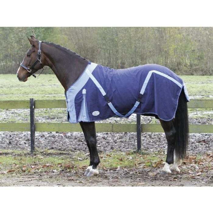 Harry's Horse Zomerdeken two tone navy