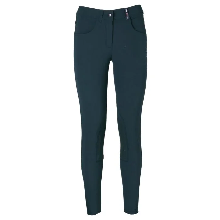 PK Sports Dames rijbroek Iconic Knie Grip Deep Sea