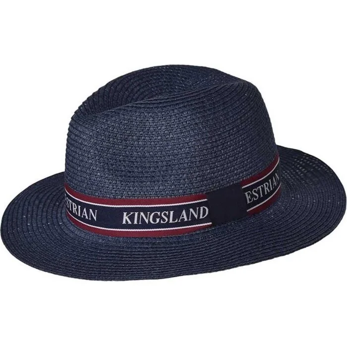 Kingsland Hoed Gladys Straw Navy
