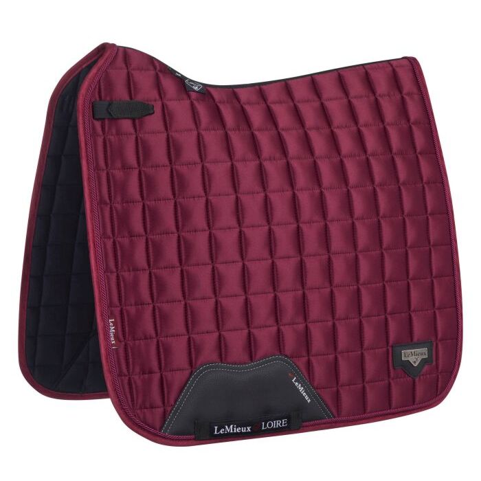 LeMIEUX Loire Classic Satin Square Zadeldek Mulberry