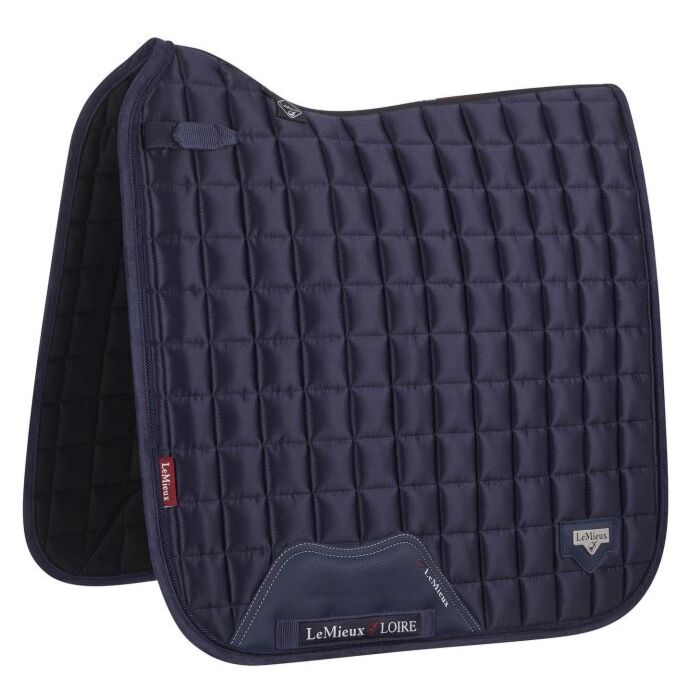 LeMIEUX Loire Classic Satin Square Zadeldek Navy