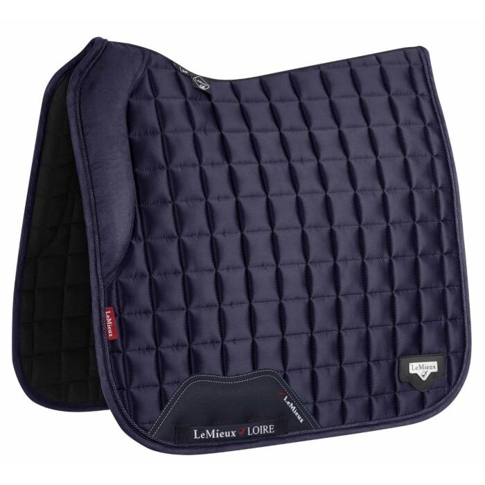 LeMIEUX Loire Memory Satin Square Zadeldek Navy