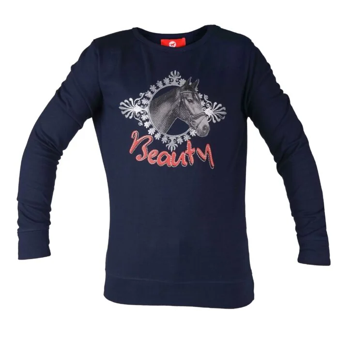 Horka Junior Shirt Fancy L/S Blauw