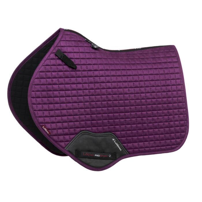 LeMIEUX Luxury CC Squares zadeldek Plum