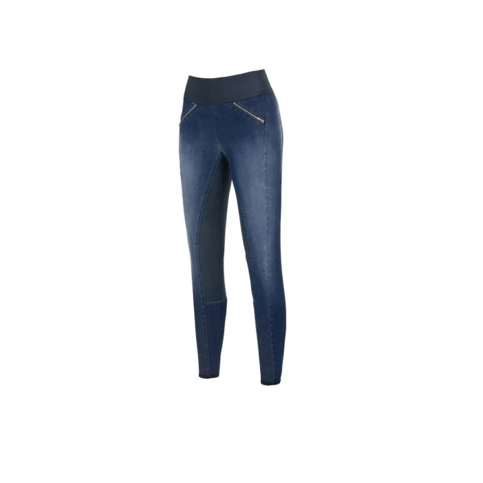 Pikeur Rijlegging Rosa Jeans Grip Full Denim Blue
