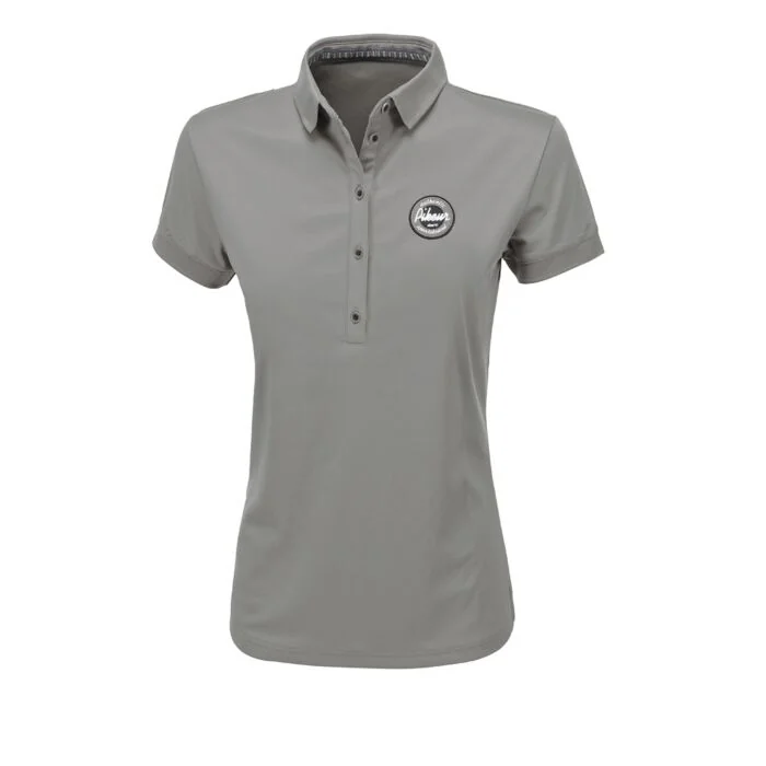 Pikeur Dasha Polo T-shirt Lightgrey