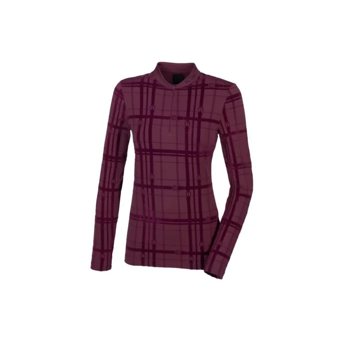 Pikeur Zip Shirt Mulberry