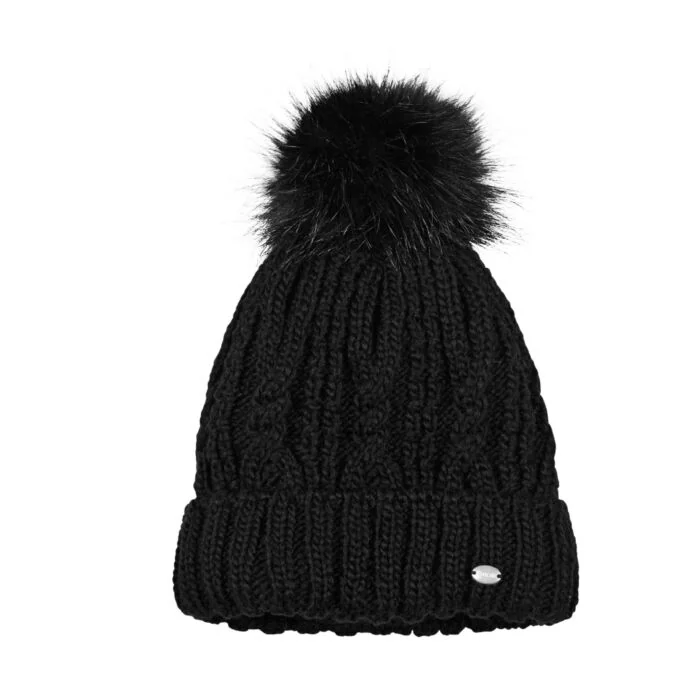 Pikeur Muts Pompoen groot Black