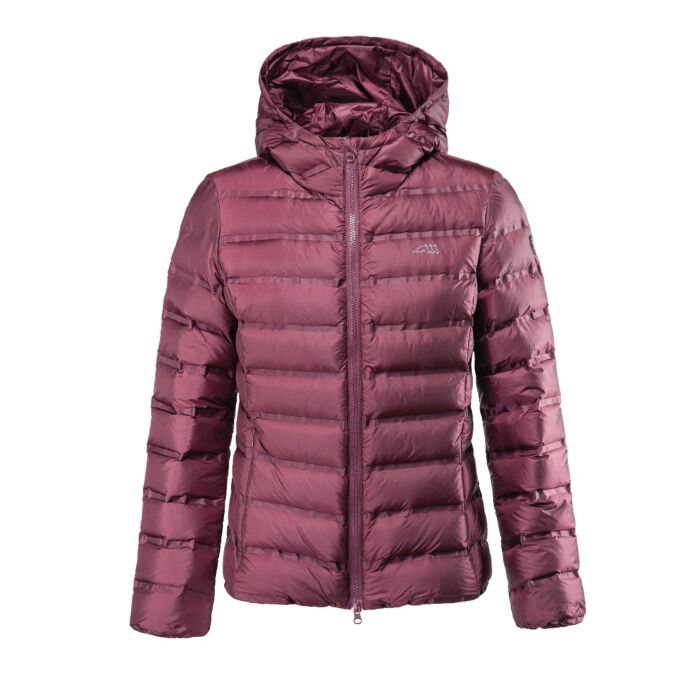 Equiline Quilted Jack Burgundy