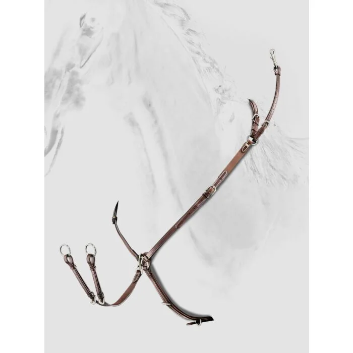 Equiline Borsttuig met running Martingale